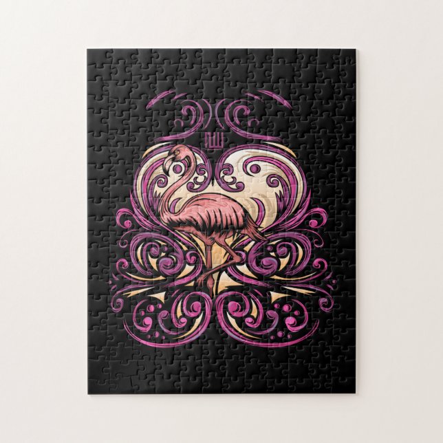 Puzzle Rosa exótico (Vertical)