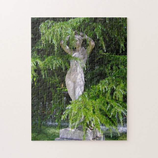 Puzzle Rosa Jardín Madrid. (Vertical)