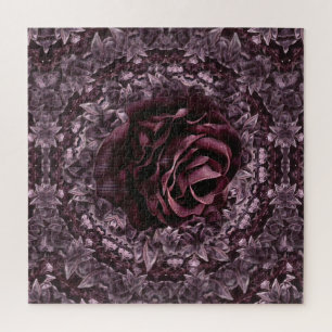 Puzzle Rosa Mandala