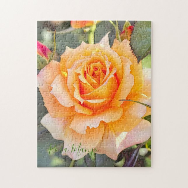 Puzzle Rosa 'Manyo' [Rompecabezas: 252P] (Vertical)