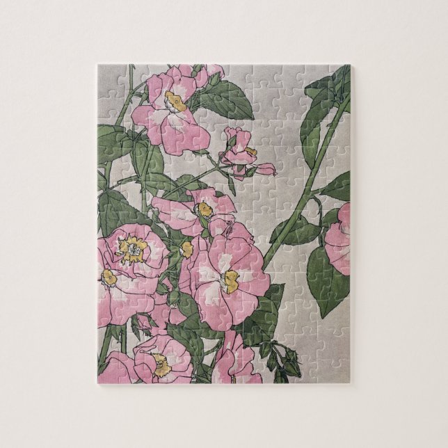Puzzle Rosa Prairie (1915) de Hannah Borger Overbeck. (Vertical)