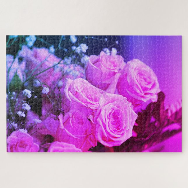 Puzzle Rosa Rosa Rosa Bouquet (Horizontal)