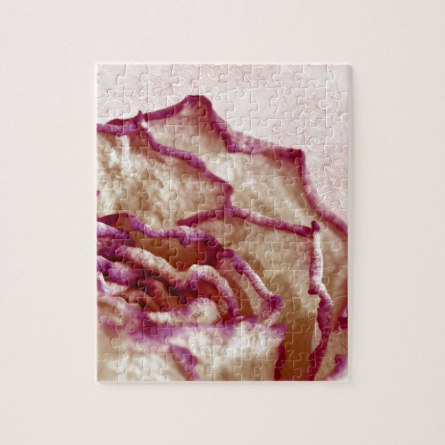 Puzzle Rosa rosa seco (Vertical)