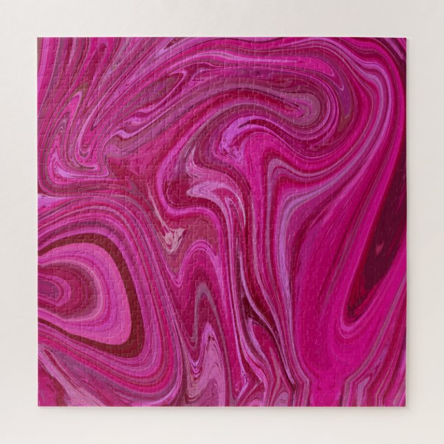 Puzzle Rosa Rosa Swirls (Vertical)