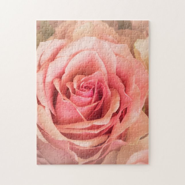 Puzzle Rosa suave Rubor (Vertical)