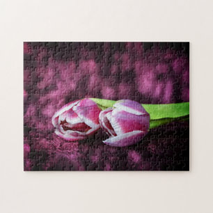 Puzzle Rosa Tulipanes