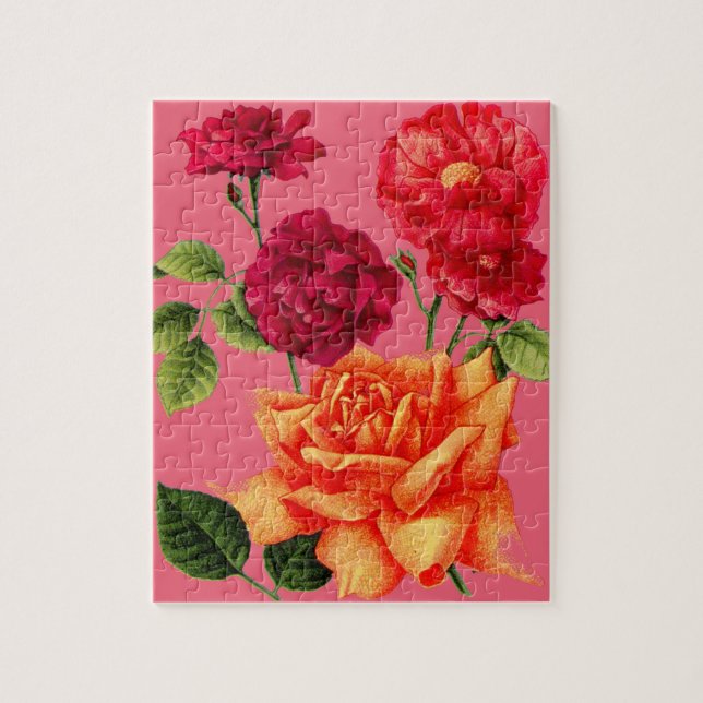 Puzzle rosas (Vertical)