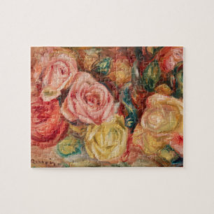 Puzzle Rosas (1912) de Pierre-Auguste Renoir Bella Artes
