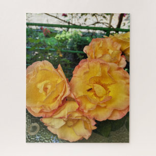 Puzzle Rosas amarillas en el corredor