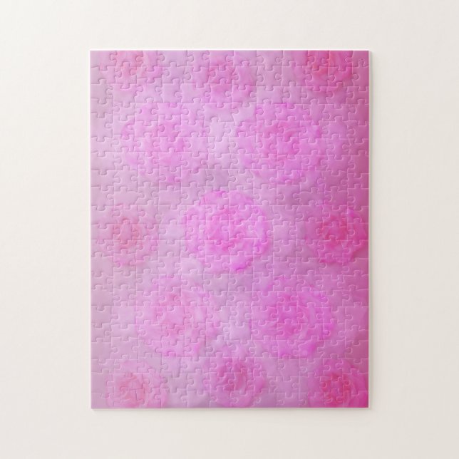 Puzzle Rosas de acuarela PINK (Vertical)