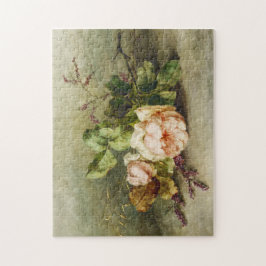 Puzzle Rosas de época de Margaretha Roosenboom
