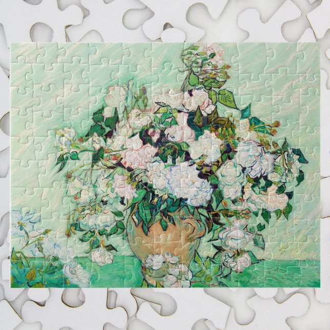 Puzzle Rosas de la vida en una caja de Vincent van Gogh (Subido por el creador)
