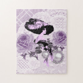 Puzzle Rosas de Lavender Lady Vintage Lace