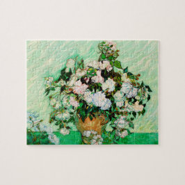 Puzzle Rosas de Vincent Van Gogh (1890)