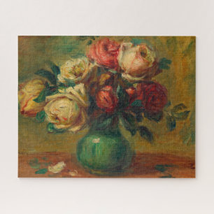 Puzzle Rosas en una vesícula de Pierre-Auguste Renoir