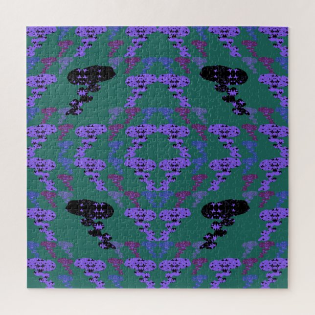 Puzzle Rosas Estrellas (Vertical)