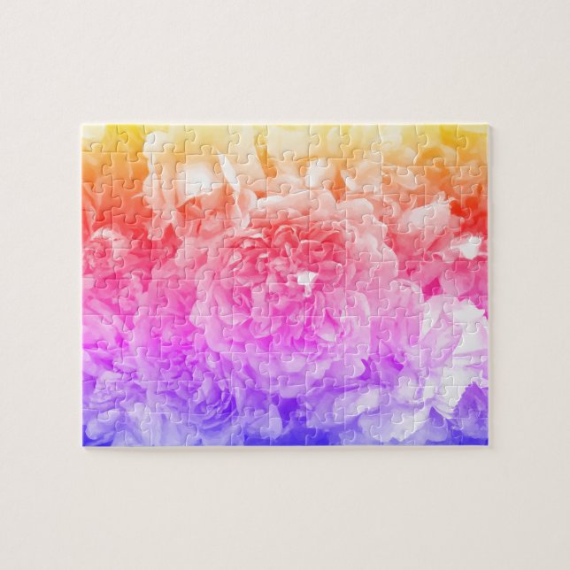 Puzzle Rosas multicolores (Horizontal)