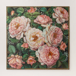 Puzzle Rosas rosa claro