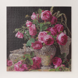 Puzzle Rosas rosas rosas (por Ferdinand Georg Waldmüller)