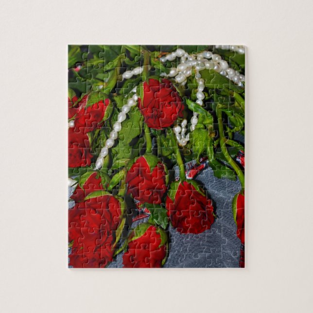 Puzzle Rosas y Perlas (Vertical)
