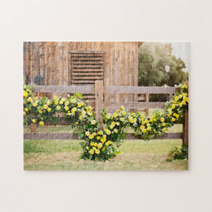Puzzle Roses amarillos de Texas