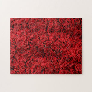 Puzzle Roses rojos