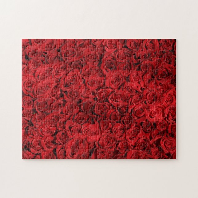 Puzzle Roses rojos (Horizontal)
