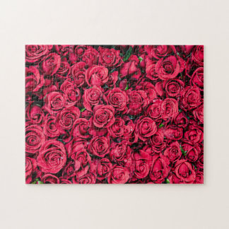 Puzzle Roses rojos
