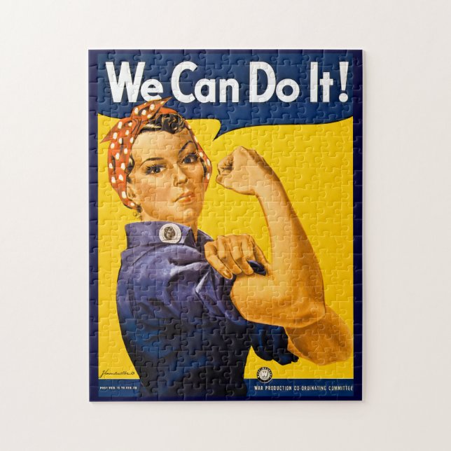 Puzzle Rosie el remachador podemos hacerlo vintage (Vertical)