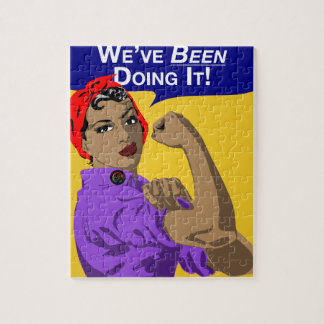 Puzzle Rosie-Weve negro que lo hace