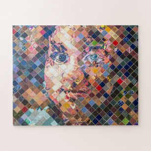 Puzzle Rostros de colores