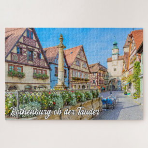 Puzzle Rothenburg ob der Tauber, Alemania