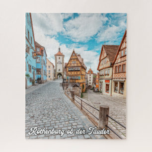 Puzzle Rothenburg ob der Tauber, Alemania