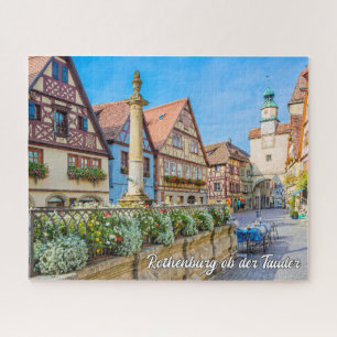 Puzzle Rothenburg ob der Tauber, Alemania