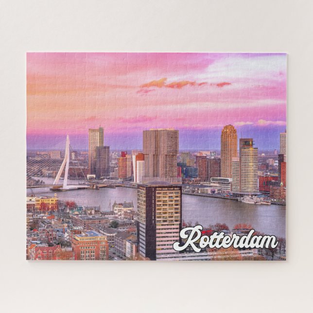 Puzzle Rotterdam, Países Bajos (Horizontal)