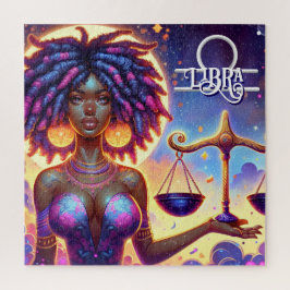 Puzzle Rótulo Astrológico Horoscopio Libra Zodiac