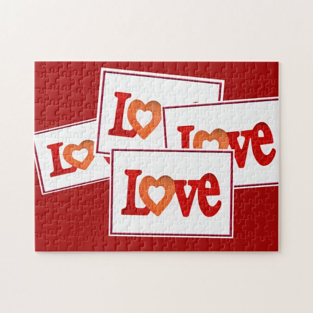 Puzzle Rótulo de amor (Horizontal)