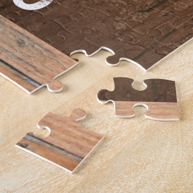 Puzzle Rótulo de efectos del pub antiguo de estilo irland (Lado)