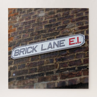 Puzzle Rótulos de la calle Ladrillo de Londres - 20x20 -