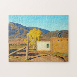 Puzzle Rótulos de otoño de 1931 por Maynard Dixon