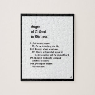 Puzzle Rótulos de un alma en peligro