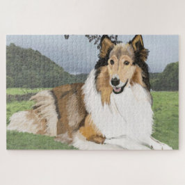 Puzzle Rough Collie