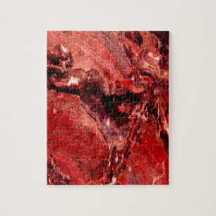 Puzzle Rough Red Rocks Mars