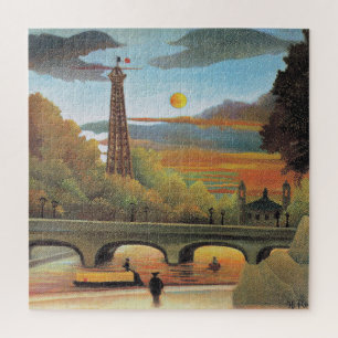 Puzzle Rousseau - Seine y la Torre Eiffel