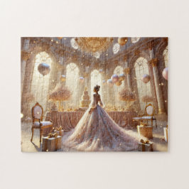 Puzzle Royal Birthday Princess Elegant Fairytale Party