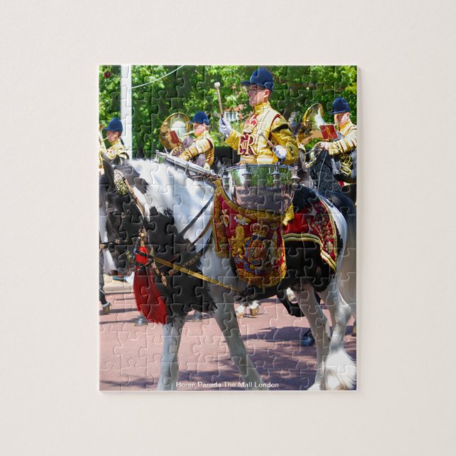 Puzzle Royal Horse Parade The Mall London (Vertical)