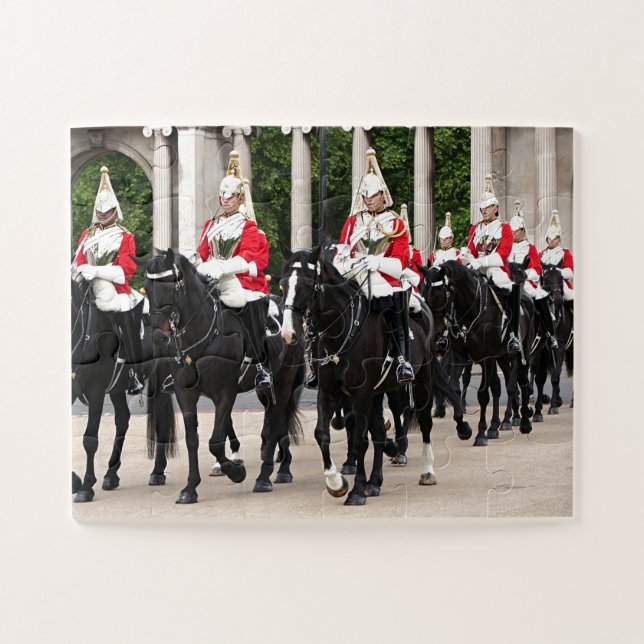 Puzzle Royal Household Cavalry, Londres, Inglaterra (Horizontal)