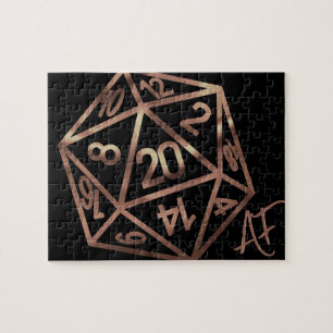 Puzzle RPG Crit AF   Dígito de la fantasía del cobre Tabl