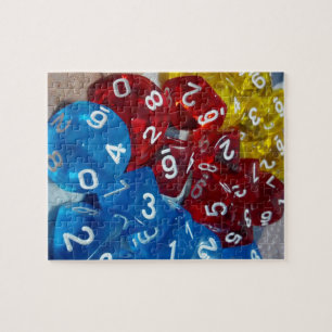Puzzle RPG de tabla Juegos de dados del jugador de rol