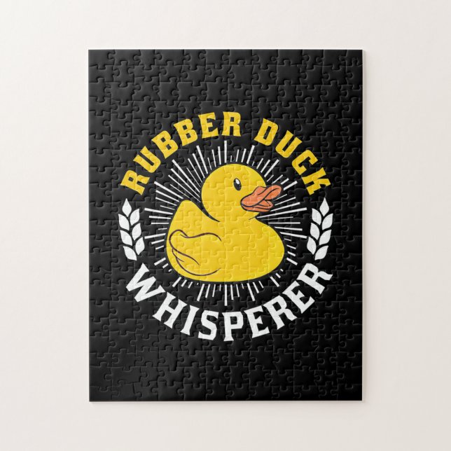 Puzzle Rubber Duck Whisperer (Vertical)